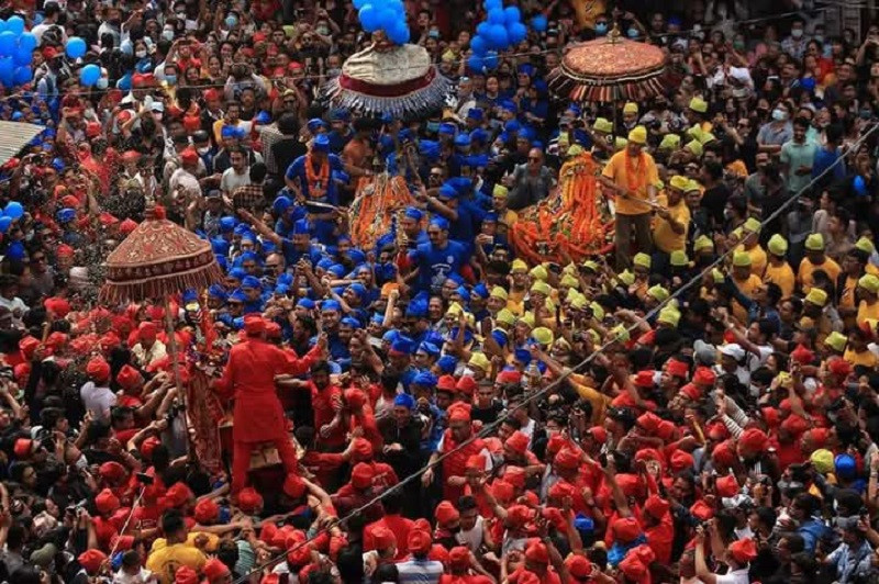 चैत्र कृष्ण चतुर्दशी : पाहाँचह्रे मनाइँदै, जात्रालाई अवरोध हुने गरी प्रदर्शन नगर्न आग्रह