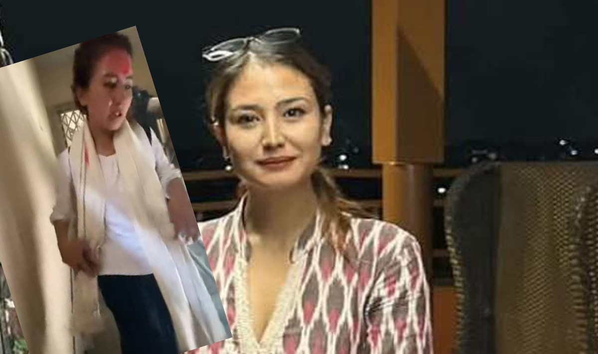 पत्रकार सुरेश रजक जलेको घरमा पसेकी एनी कुँवर पक्राउ