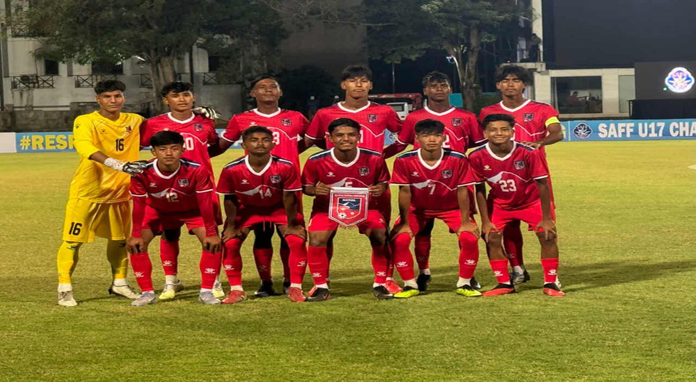 साफ यु–१७ च्याम्पियनसिप : नेपाल आज बङ्गलादेशसँग भिड्दै