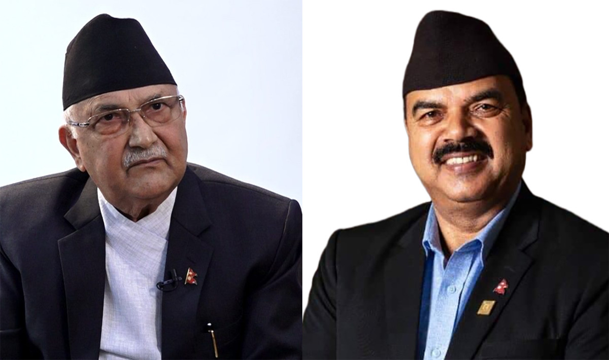 ओलीप्रति घिमिरेको कटाक्ष : सबै ठिक छ महाराज !