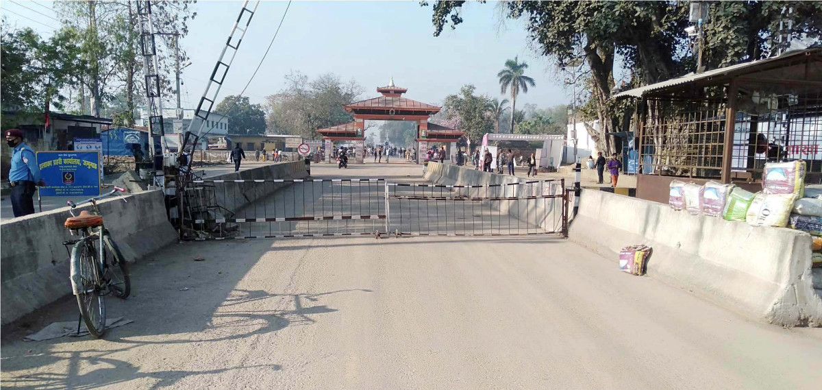 आज राती देखी जमुनाह नाका ७२ घन्टासम्म बन्द रहने