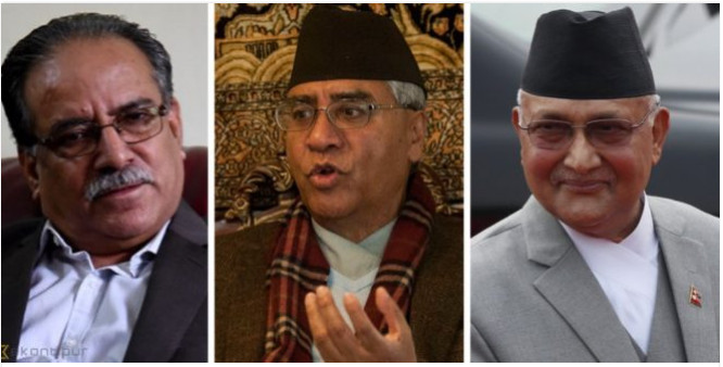 प्रचण्ड, देउवा र ओलीबीचको भेटवार्ता सशंकित, प्रेम सुवालले सोधे- फिल्म देखाउन हो ?’