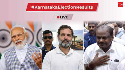 कर्नाटक बिद्यानसभा निर्वाचनः बिजेपीलाई पछि पार्दै कांग्रेस अगाडी