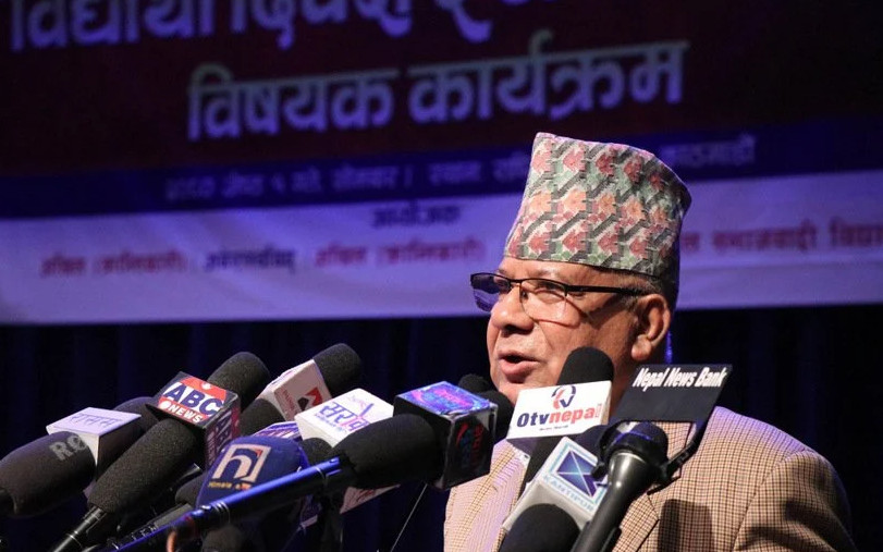 माधवकुमार नेपालले भने - हाम्रो पार्टी विस्तार होला भनेर आतङ्कित  भएकाहरूलाई भन्न चाहन्छु धेरै आतङ्कित नहुनुस्