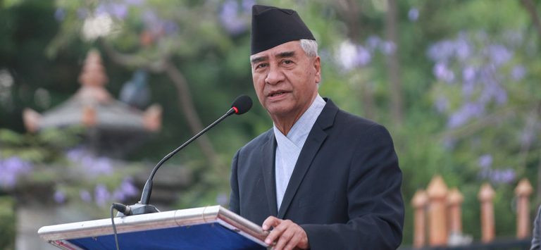 प्रजातन्त्रको सुदृढीकरणमा सबै लाग्नुपर्छ : सभापति देउवा