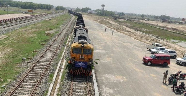 नेपाल–भारत कार्गो रेल सेवाको उद्घाटन