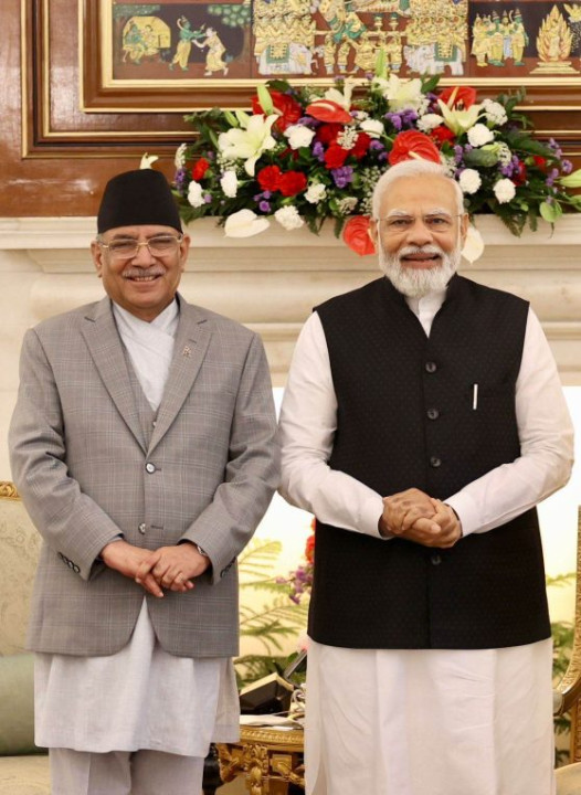 भारतीय प्रधानमन्त्री मोदीलाई नेपाल भ्रमणको निम्तो