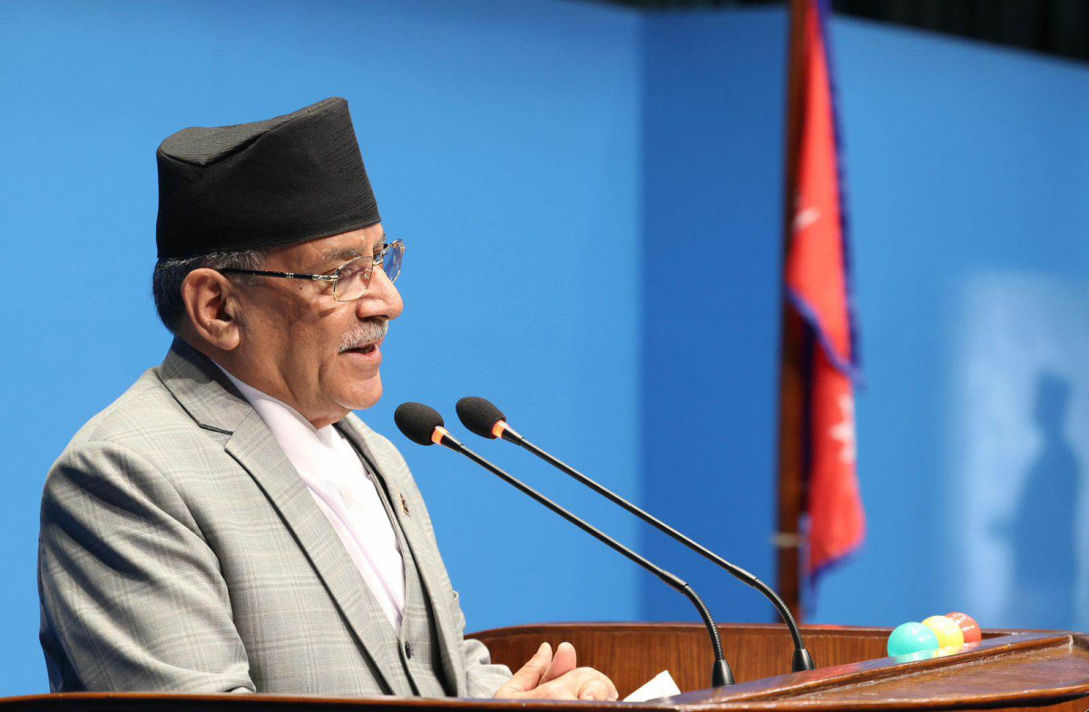 देशमै प्रचुर सम्भावना भएपनि विदेशीसँग भिख माग्नु दुःखद : प्रधानमन्त्री प्रचण्ड