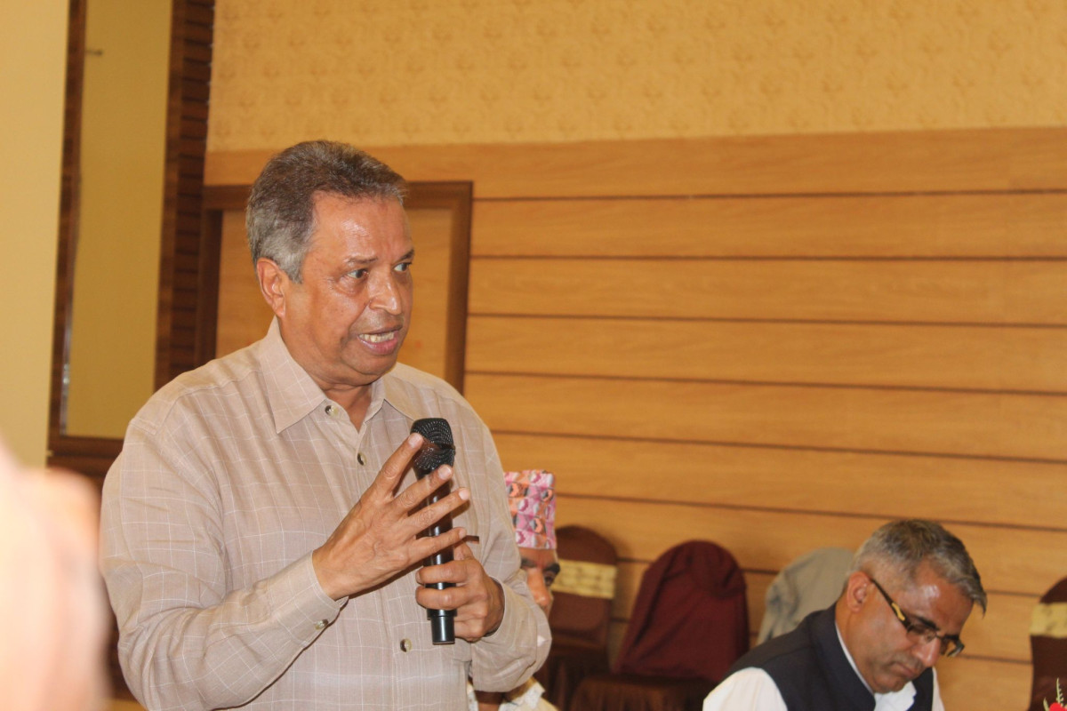 आँखामा केवल विकासको लक्ष्य लिएर अगाडि बढेको छु : विनोद चौधरी