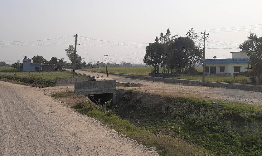 चौकीडाँडा–ओलानी–फल्टुडे सडकको कामले गति लिन सकेन