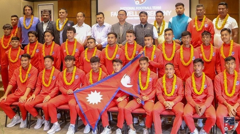 गोलरहित बराबरीमा सकियो म्यानमारसँग नेपालको खेल