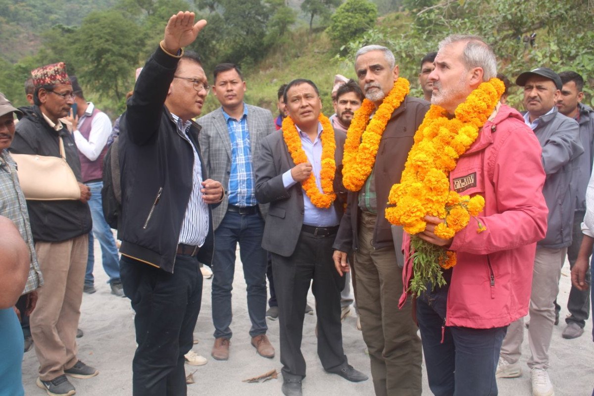 आयोजनास्थलमै पुगेर दूधकोशीमा लगानी गर्ने एडिबीको प्रतिबद्धता