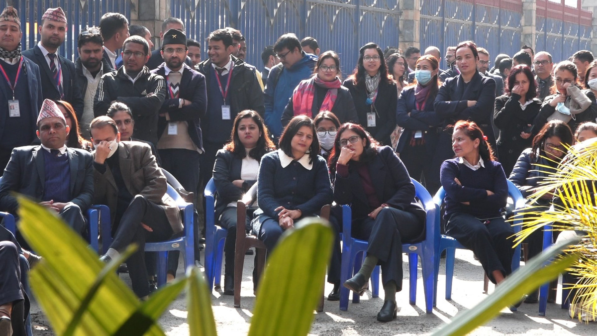 निगमका कर्मचारीको आन्दोलन आठौँ दिन पनि जारी