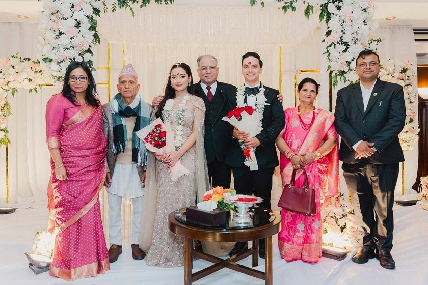 प्रचण्डकी नातिनी प्रतिभा विवाह बन्धनमा