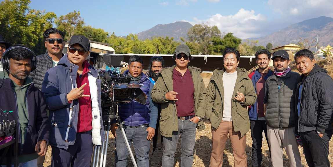 रामबाबु गुरुङको निर्देशन र दयाहाङ राईको मुख्य भूमिका रहेको फिल्म  ‘डिग्री माइलाको सकियो छायाङ्कन