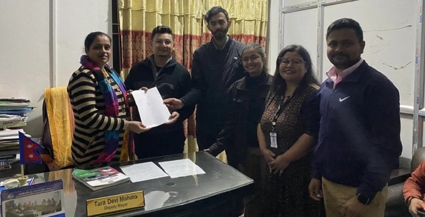 फोहोर मैला व्यवस्थापनका लागि बर्दिवास नगरपालिकाले गर्‍यो सम्झौता