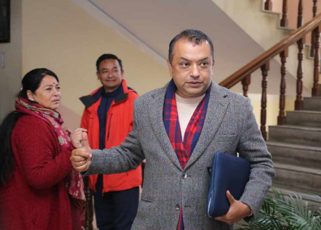 कांग्रेस महामन्त्री थापाको संवाद यात्रा स्थगित