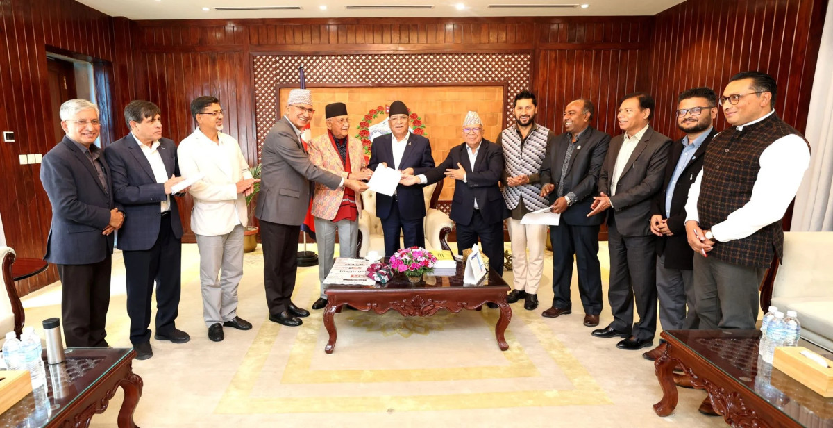 गठबन्धन कार्यदलको न्यूनतम साझा कार्यक्रमको मस्यौदा बुझाइयो