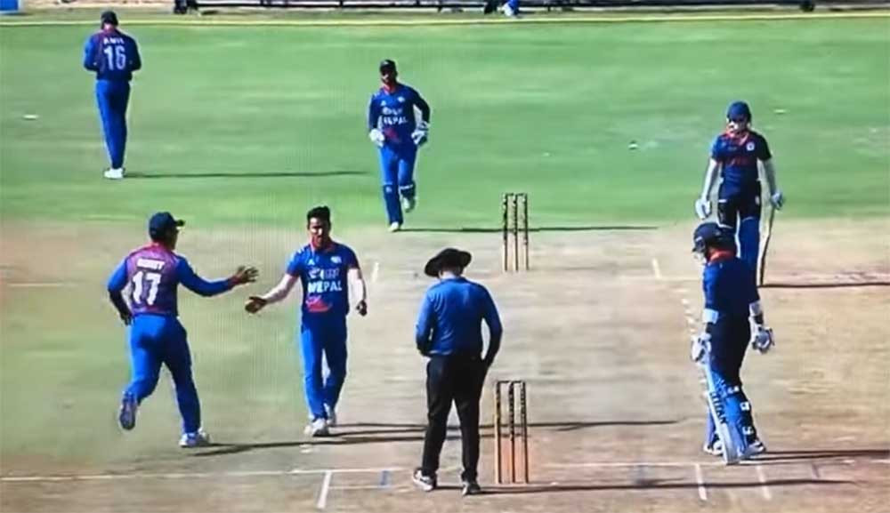 बरोडालाई २७ रनले हराउँदै नेपालको लगातार दोस्रो जित