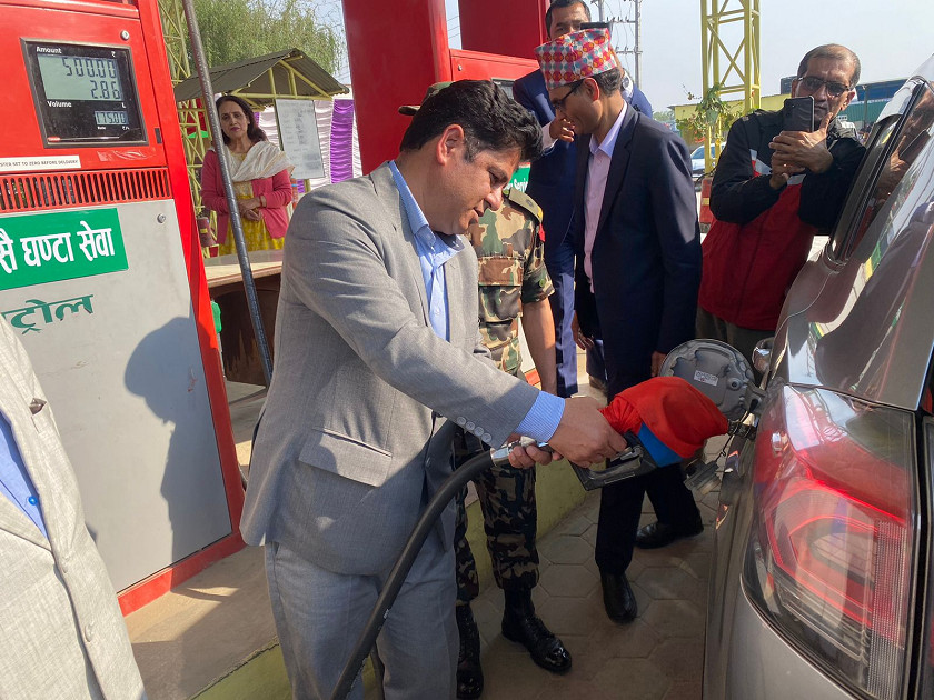 बल्खुस्थित साझाको पम्पले आजदेखि चौबिसै घण्टा पेट्रोलियम पदार्थ बिक्री गर्ने