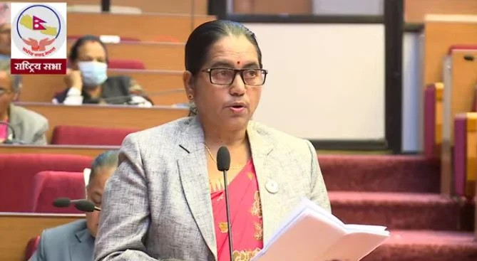 राष्ट्रियसभा उपाध्यक्षमा विमला घिमिरे निर्वाचित