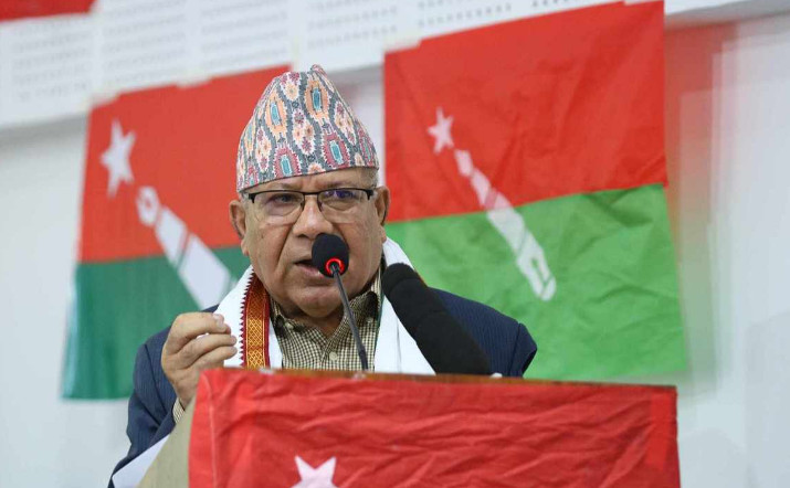 नेपालको मौसम र अहिलेको राजनीति उस्तैउस्तै होः अध्यक्ष नेपाल
