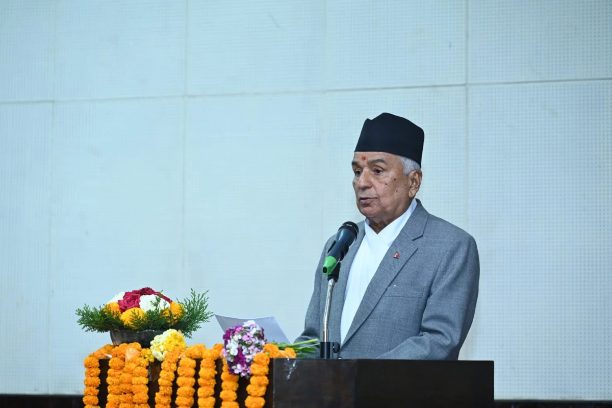 नेपाली क्रिकेट टोलीलाई राष्ट्रपतिको शुभकामना