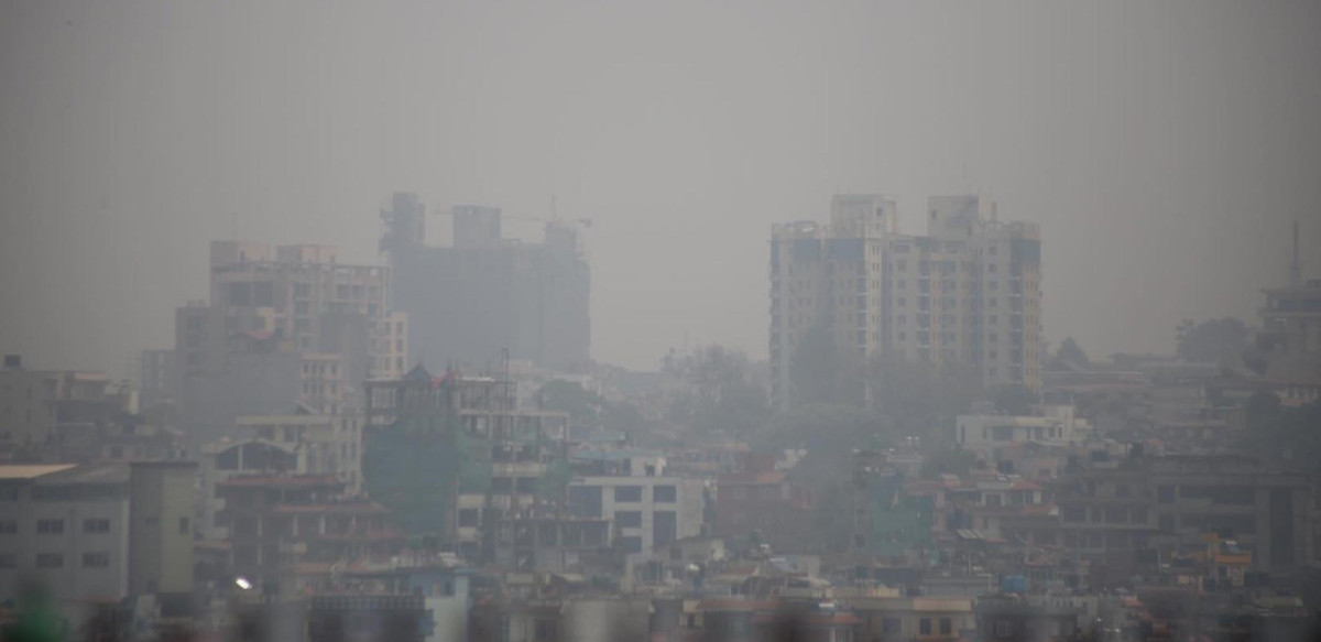 काठमाडौंको वायु अझै ‘प्रदूषित’