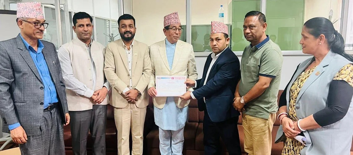 अशोक राई नेतृत्वको जसपा निर्वाचन आयोगमा दर्ता