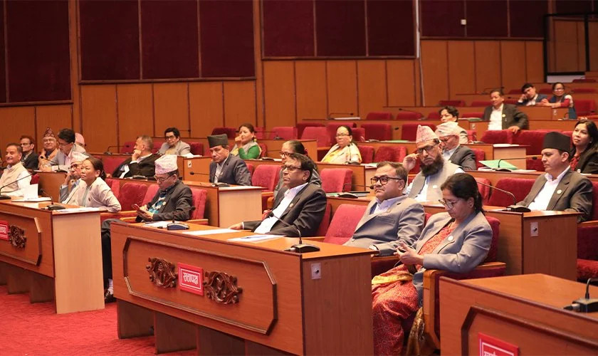 राष्ट्रियसभाको बैठक सोमबारसम्म स्थगित