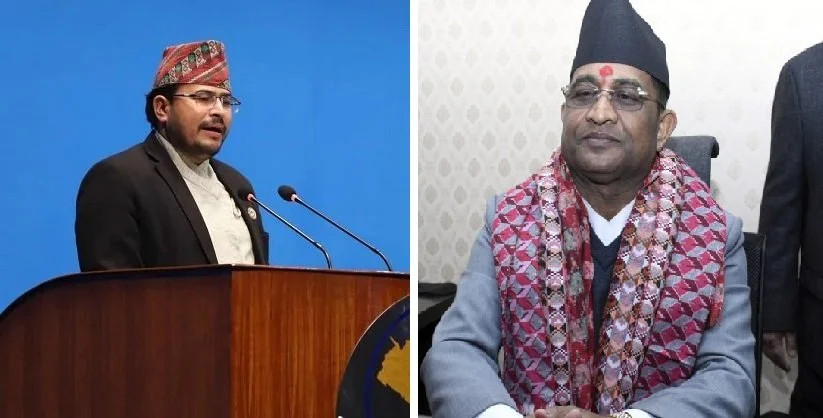 ज्ञानेन्द्र शाहीले भौतिक मन्त्रीलाई फिर्ता बुझाए बजेट पुस्तिका