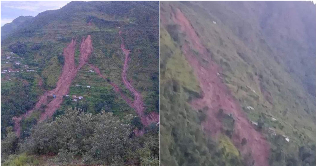 रामेछाप पहिरो : मृत्यु हुनेको संख्या ६ पुग्यो, एकजना घाइते