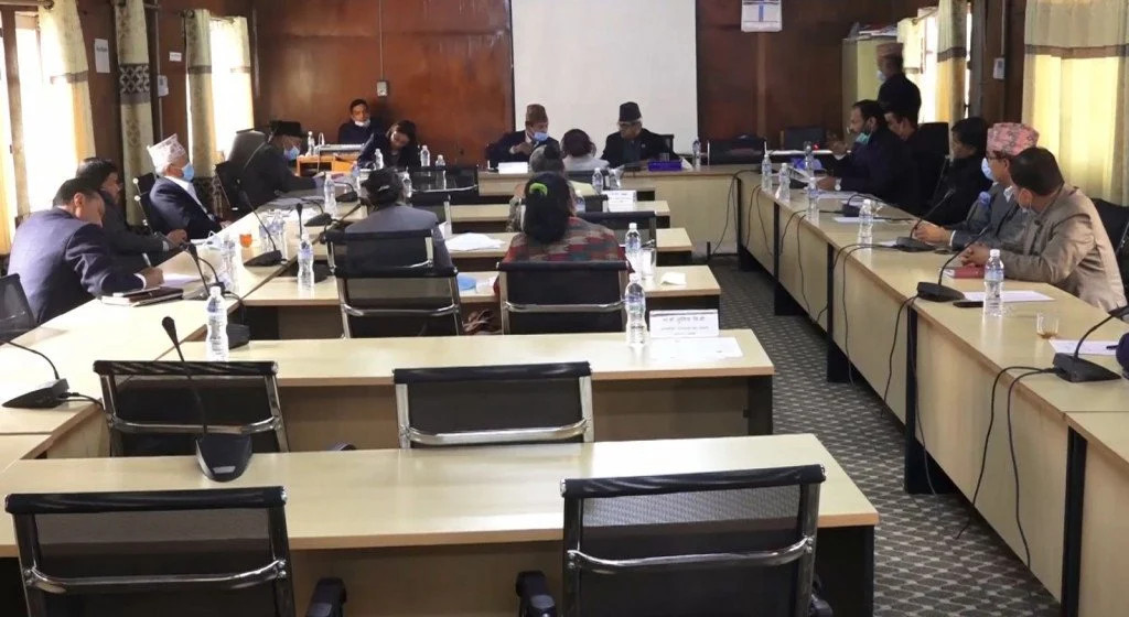 सङ्घीयता सबलीकरण तथा राष्ट्रिय सरोकार समितिको बैठक बस्दै