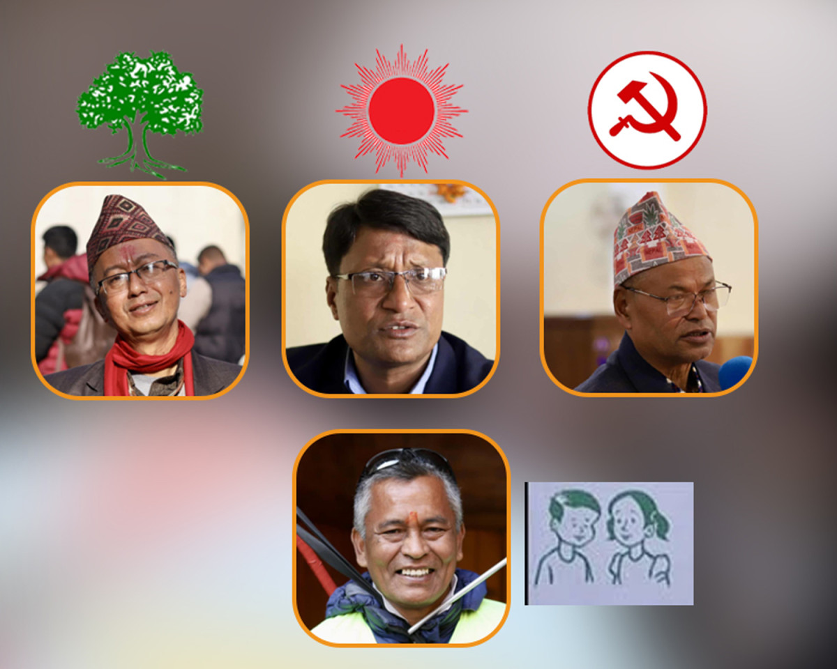 कीर्तिपुरमा चार उम्मेदवारबीच टक्कर, ठूला दललाई स्वतन्त्रको चुनौती
