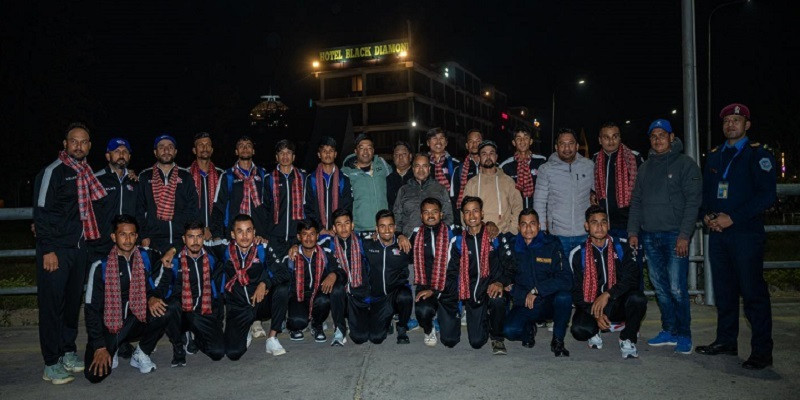 एशिया कप खेलेर नेपाली यू–१९ टोली स्वदेश फर्कियो
