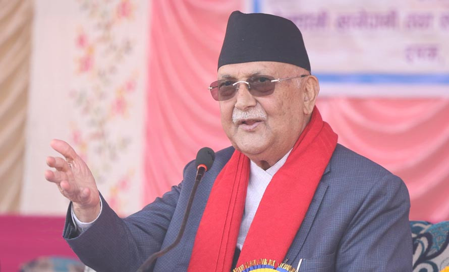 झापामा ओलीको सम्बोधन- ढुक्क हुनुस्, तपाईंहरूको नाम विश्वमा राख्छु