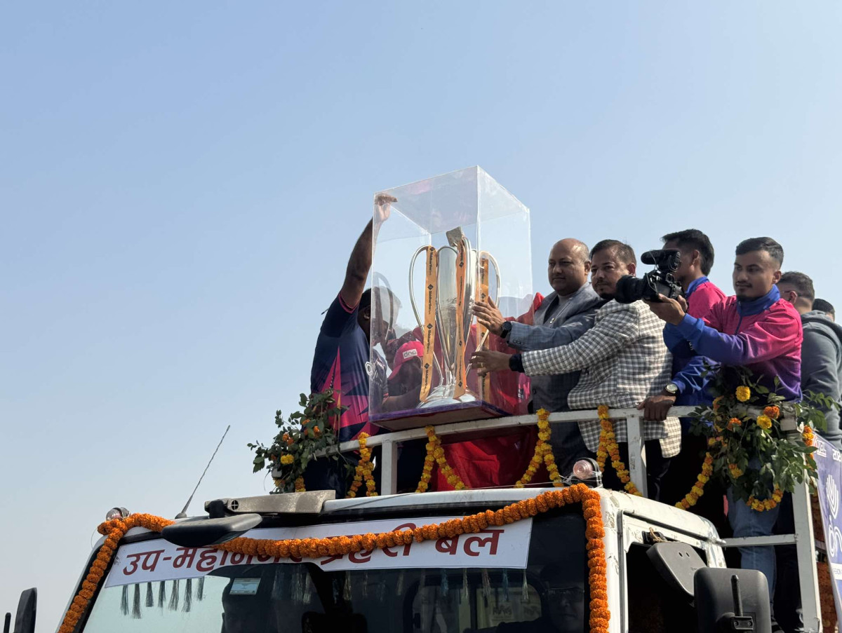जनकपुरधाममा जनकपुर बोल्ट्सको विजयोत्सव (तस्बिरहरू)