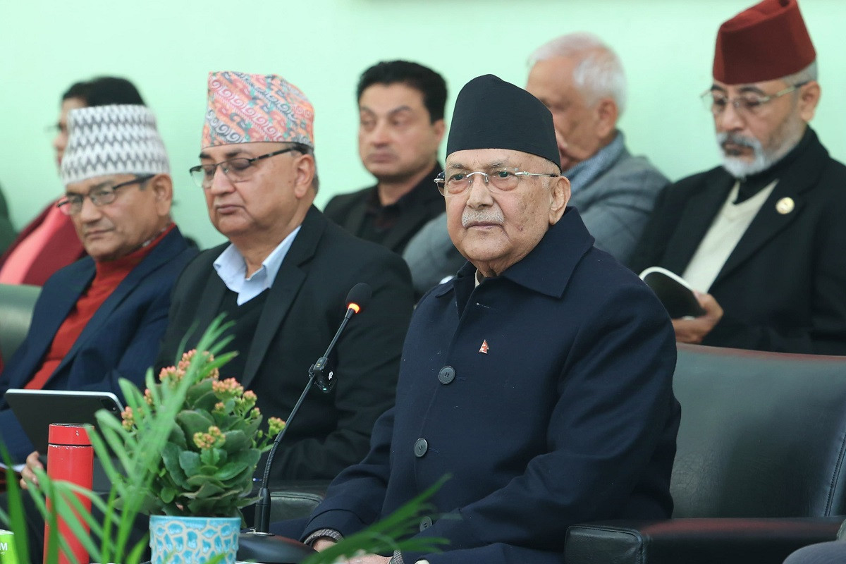 लोकतन्त्रका नाममा गुटबन्दी गरेर भाँडभैलो मच्चाउने प्रवृत्तिले पार्टीलाई बलियो बनाउँदैन : ओली
