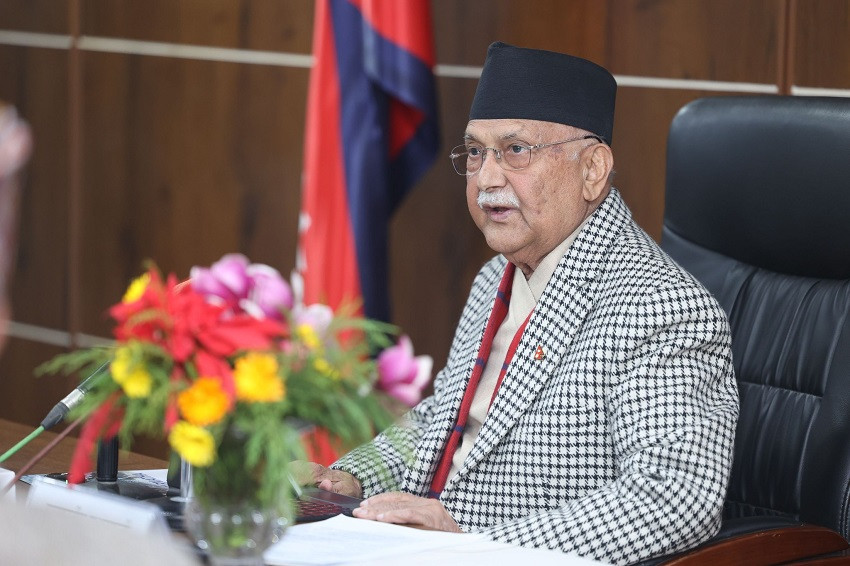 सम्पत्ति शुद्धीकरण निवारण प्रणालीले प्रभावकारी रूपमा काम गर्नुपर्छ : प्रधानमन्त्री ओली