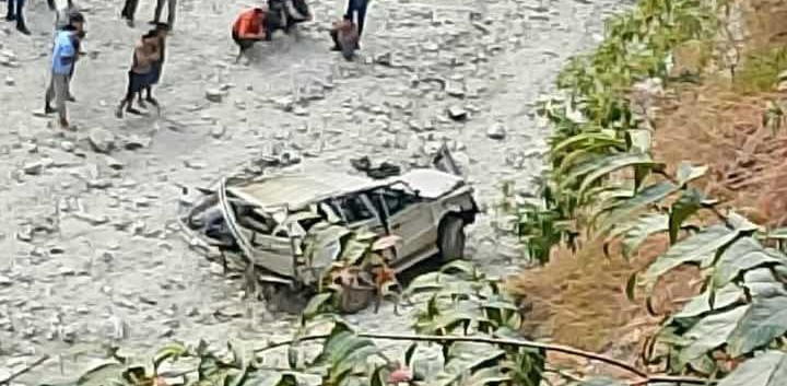 ओखलढुङ्गा सुमो दुर्घटना : तीन जनाको मृत्यु