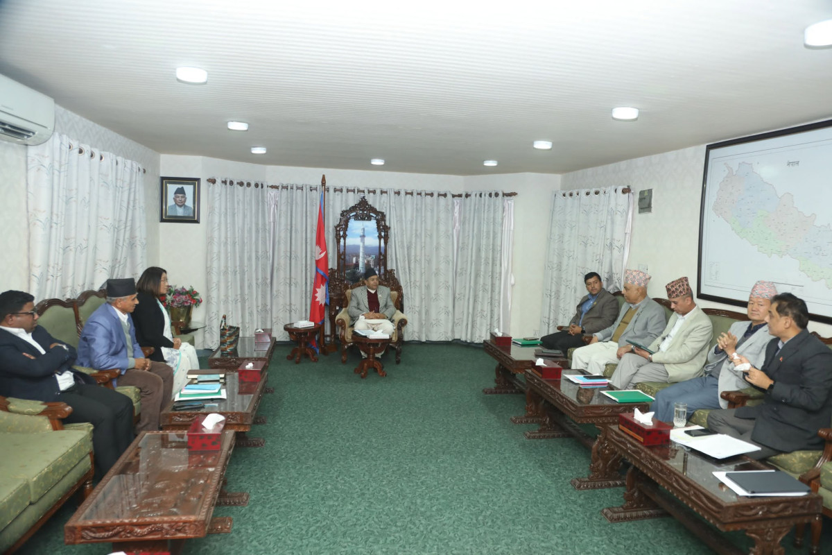 सत्तापक्ष र प्रतिपक्षी दलहरूसँग छलफलमा सभामुख