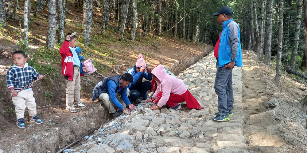 अलपत्र रारा पर्यटन पदमार्ग, साइकल लेनको उस्तै बिजोग