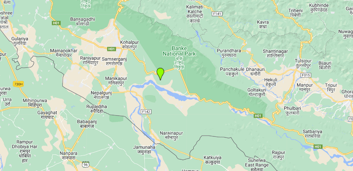 बाँकेमा डढेलो नियन्त्रणका लागि गरियो पूर्वतयारी