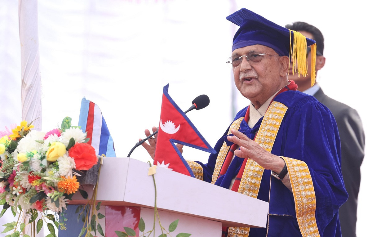 कर्णालीका मानिसले महाभारत युद्धमा घुँएत्रो हानेपछि जहाँ छोयो, त्यहीँ छेड पार्‍थ्यो : प्रधानमन्त्री