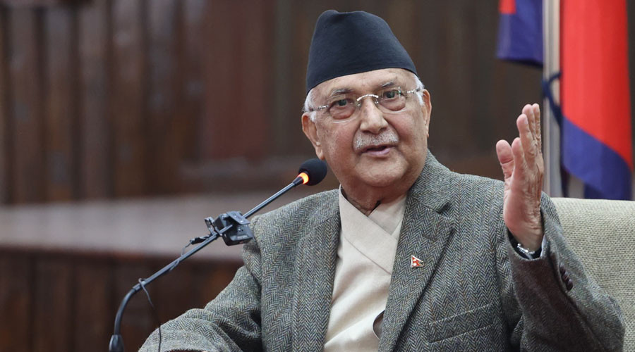 देश विकासको गतिमा अघि बढेको छ : प्रधानमन्त्री ओली