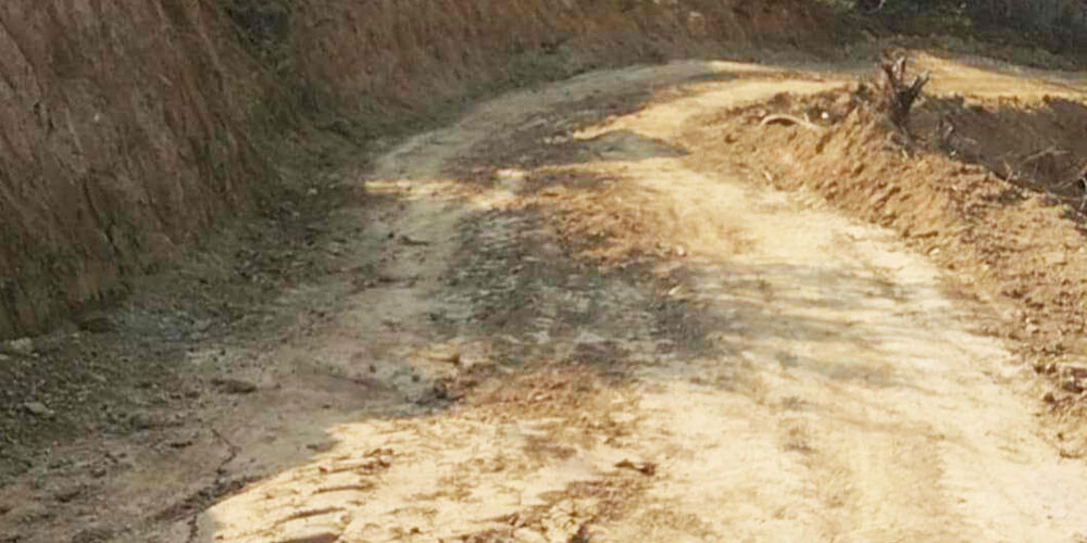 सिमगजरीमा सडक बनेपछि स्थानीयलाई सहज