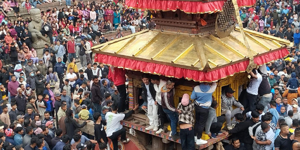 जिब्रो छेड्ने जात्राको पूर्वतयारीः हात नभएको लिङ्गो उठाइयो