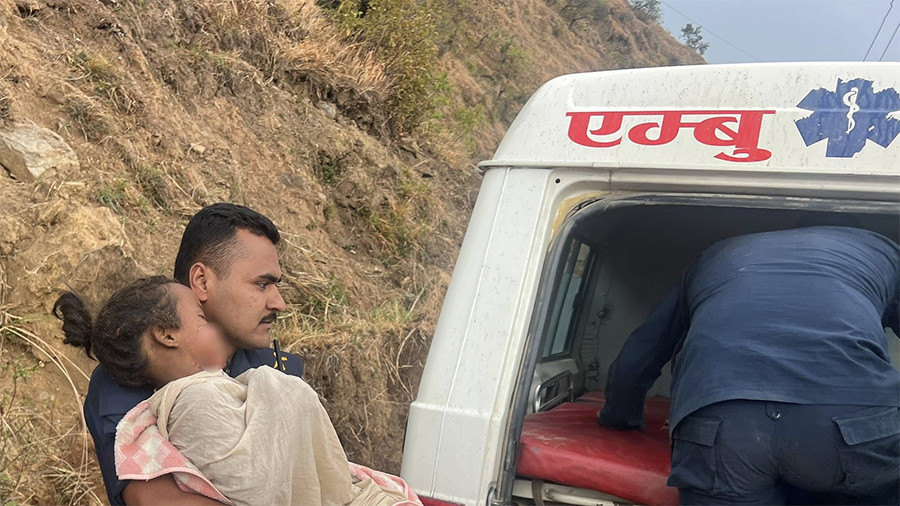 काभ्रेको रोशीमा आगलागी, २ बालबालिका घाइते