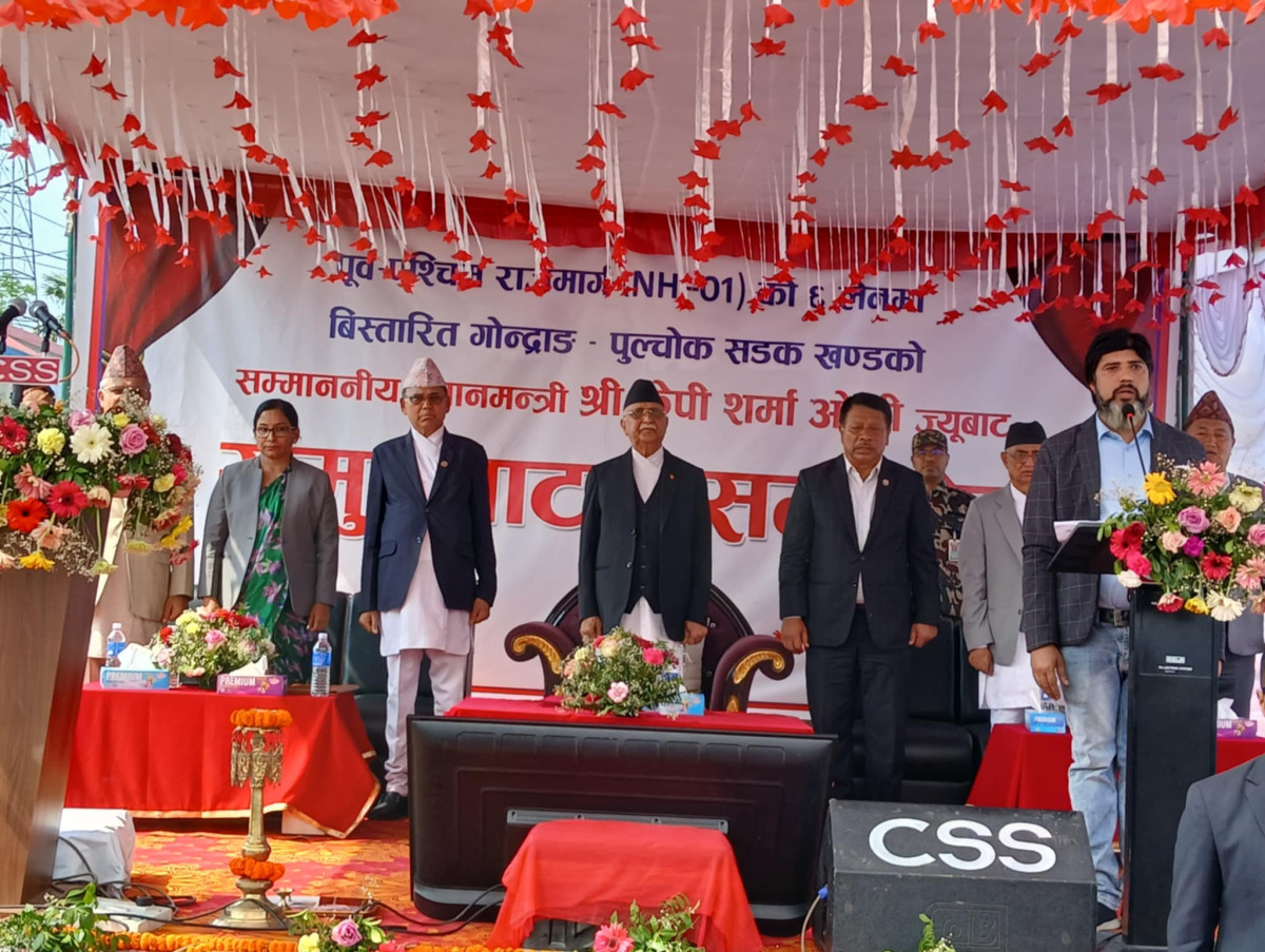 शिलान्यास बहिस्कार गरेकी रेणु अन्ततः भरतपुर सडकको उद्घाटनमा