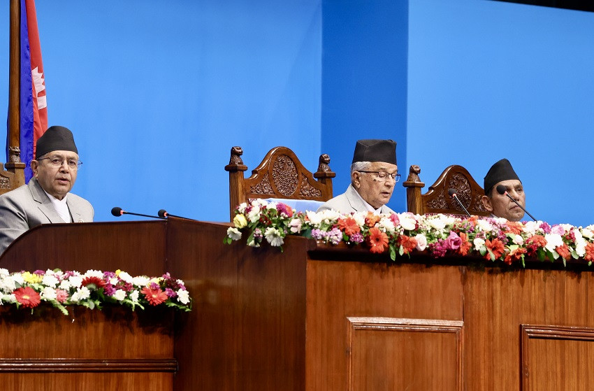 भ्रष्टाचार नियन्त्रण, दण्डहिनता अन्त्य गर्न सरकार प्रतिबद्ध : राष्ट्रपति पौडेल